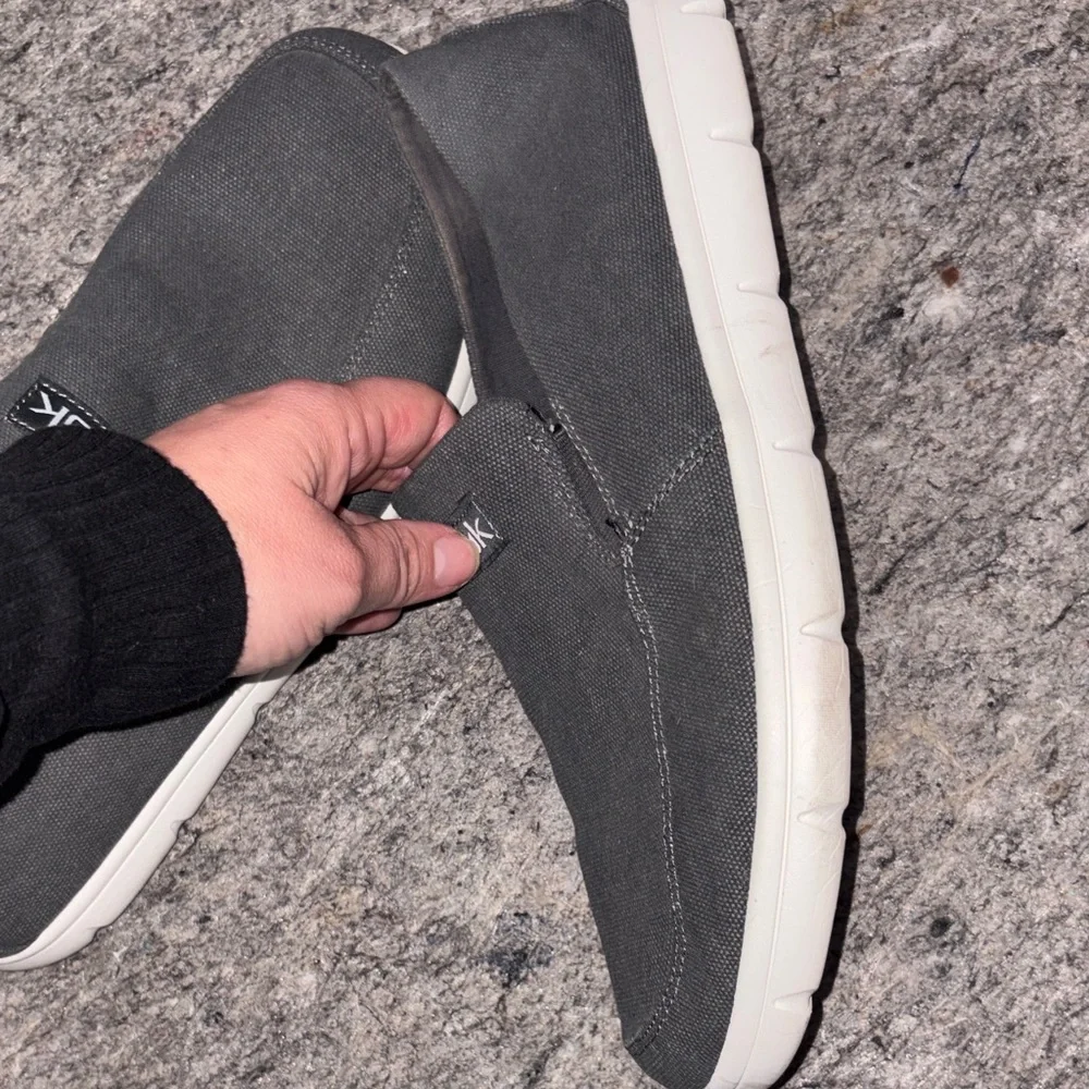 Huk Charcoal Slip-On Loafers - Picture 6 of 9